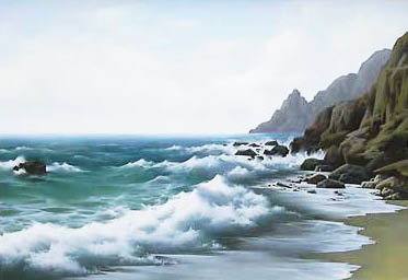 «Прибій». 2005. Полотно, олія